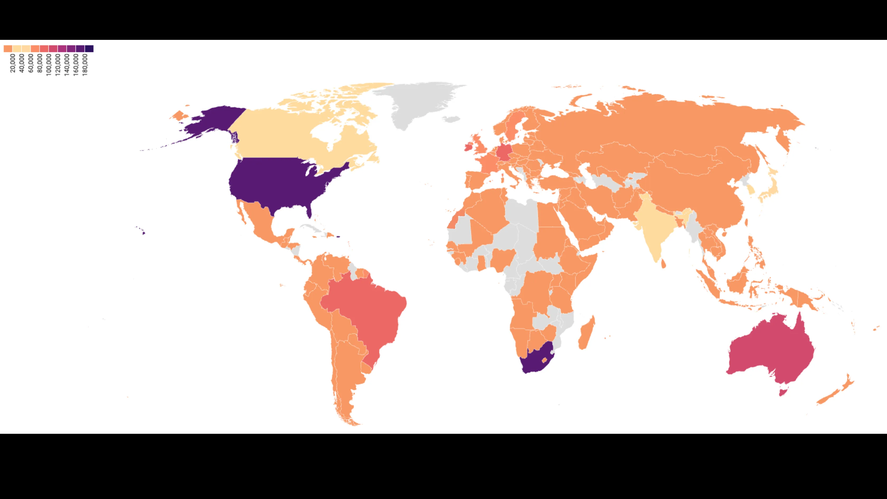 Figure 4: Map of impact