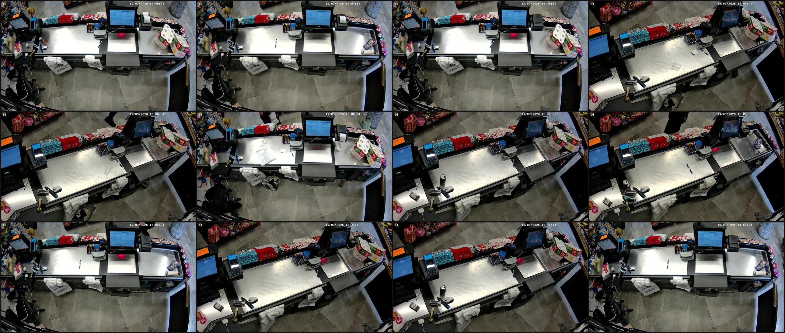 Twelve additional channels from the same host. Overhead workspace coverage