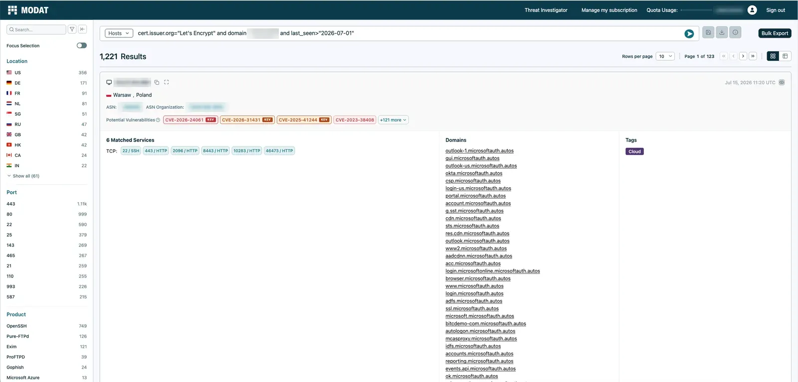 Unify and Contextualise Fraud Signals in Modat Magnify